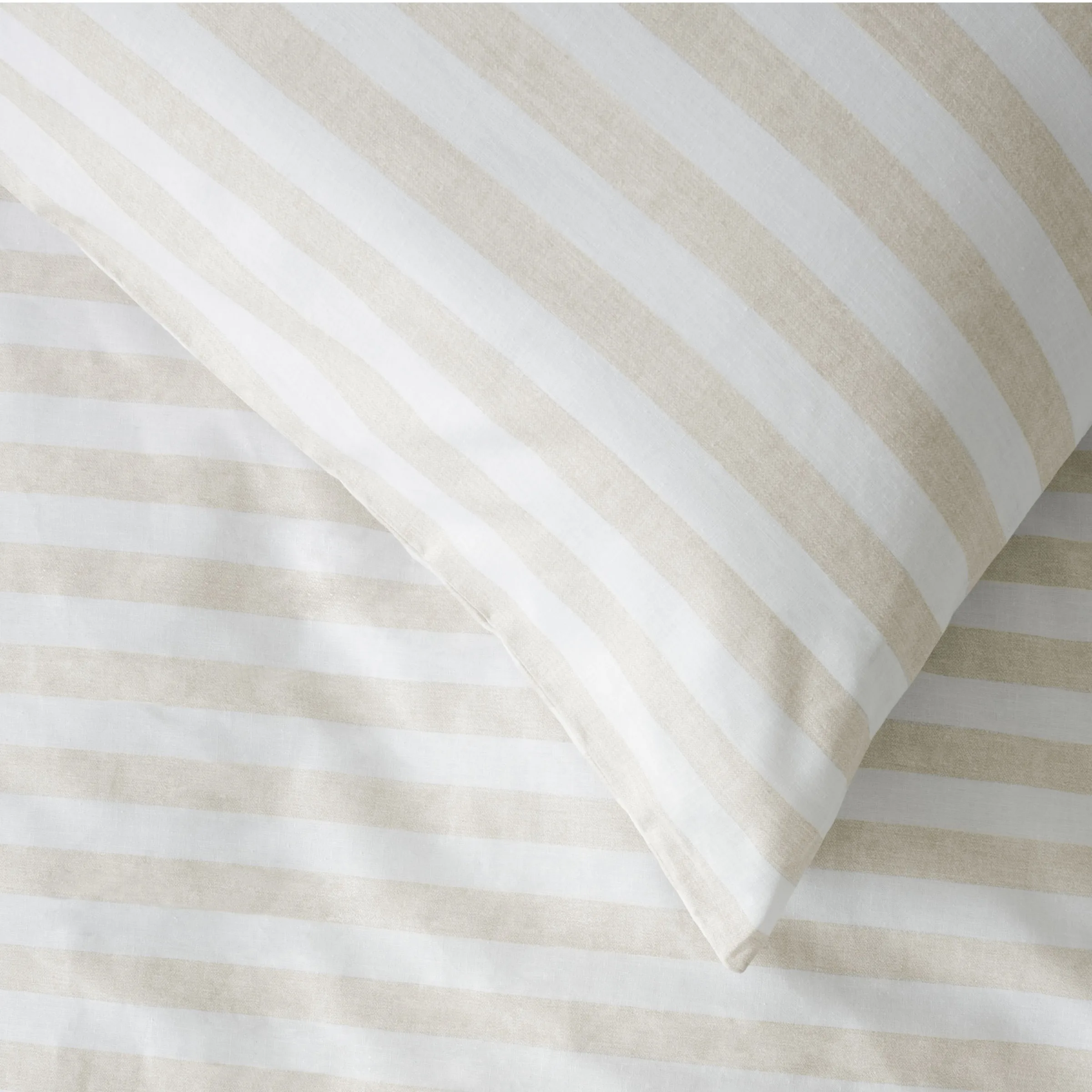 NU EDITION Charlie Duvet Cover Set, Sand, Super King