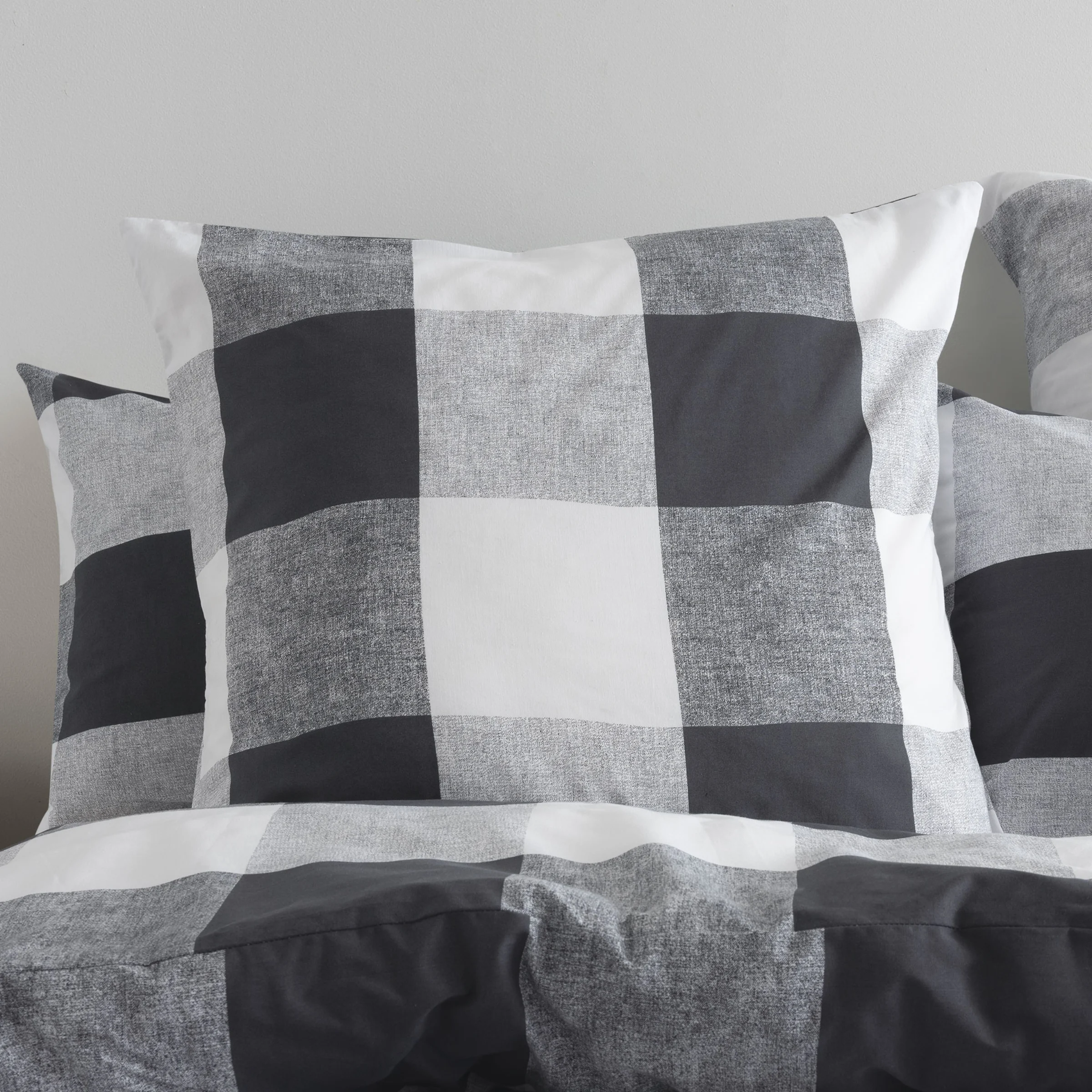 NU EDITION Alec European Pillowcase, Carbon