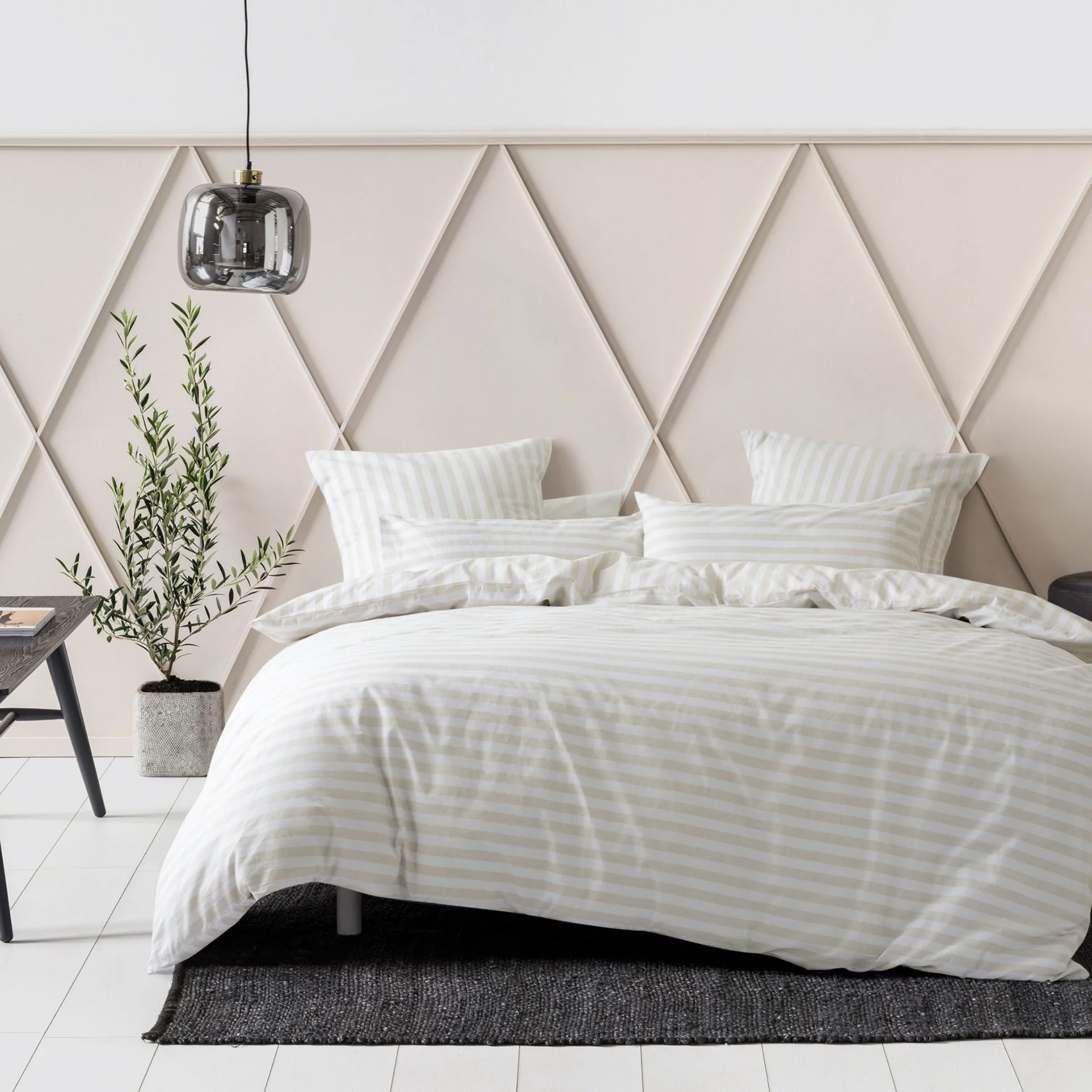 NU EDITION Charlie European Pillowcase, Sand