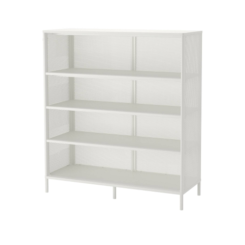 IKEA BEKANT Shelving unit, 121x134 cm, White