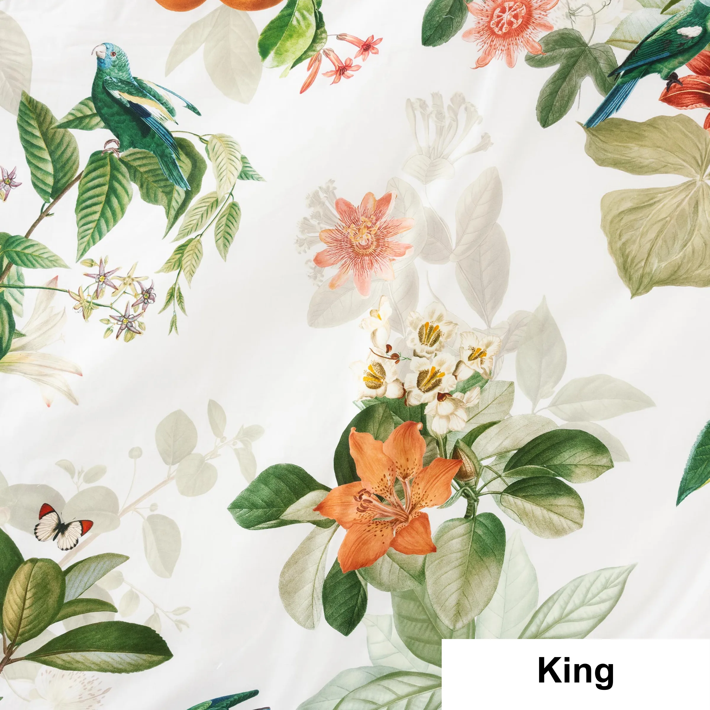 SAVONA Amalfi Duvet Cover Set, Vanilla, King