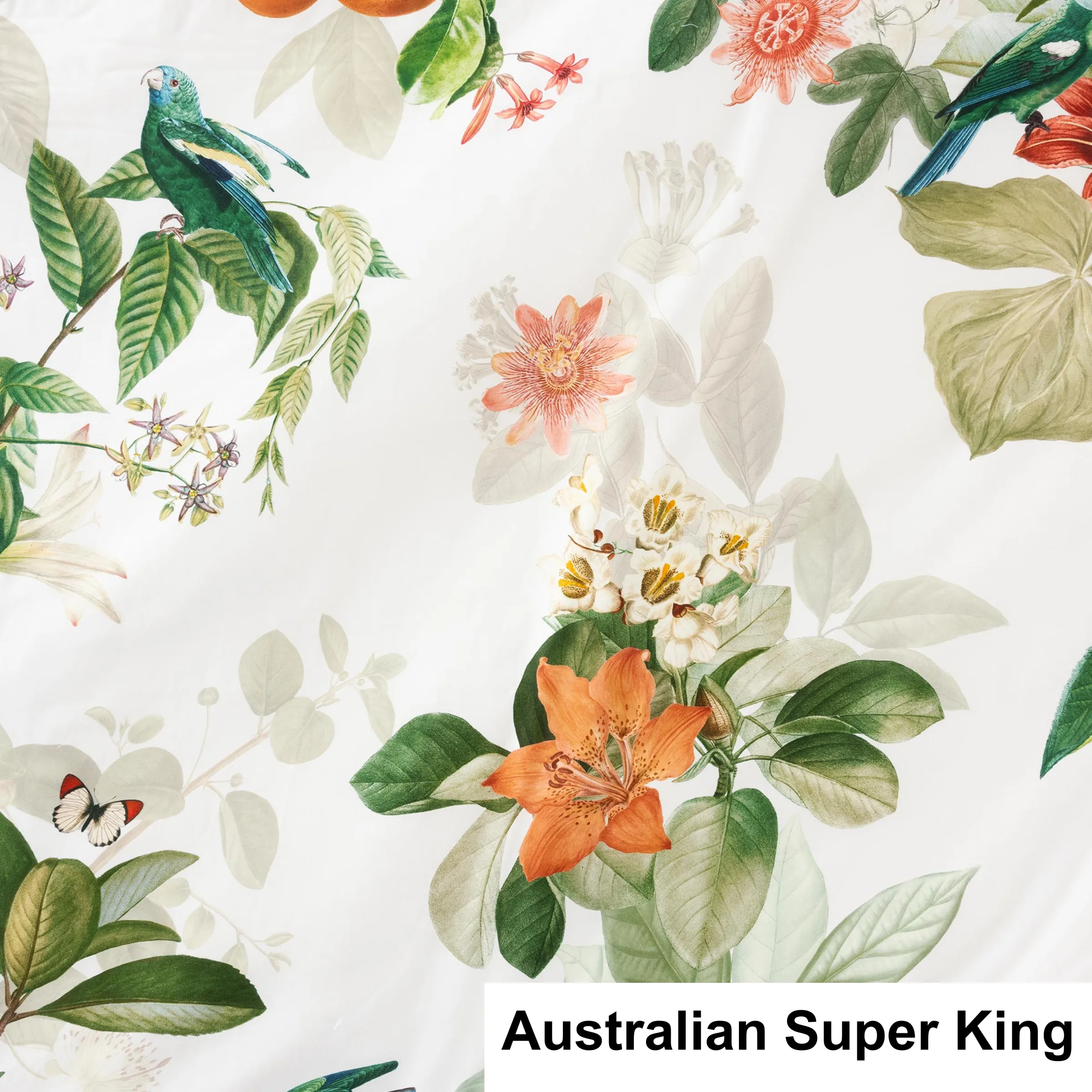 SAVONA Amalfi Duvet Cover Set, Vanilla, Australian Super King