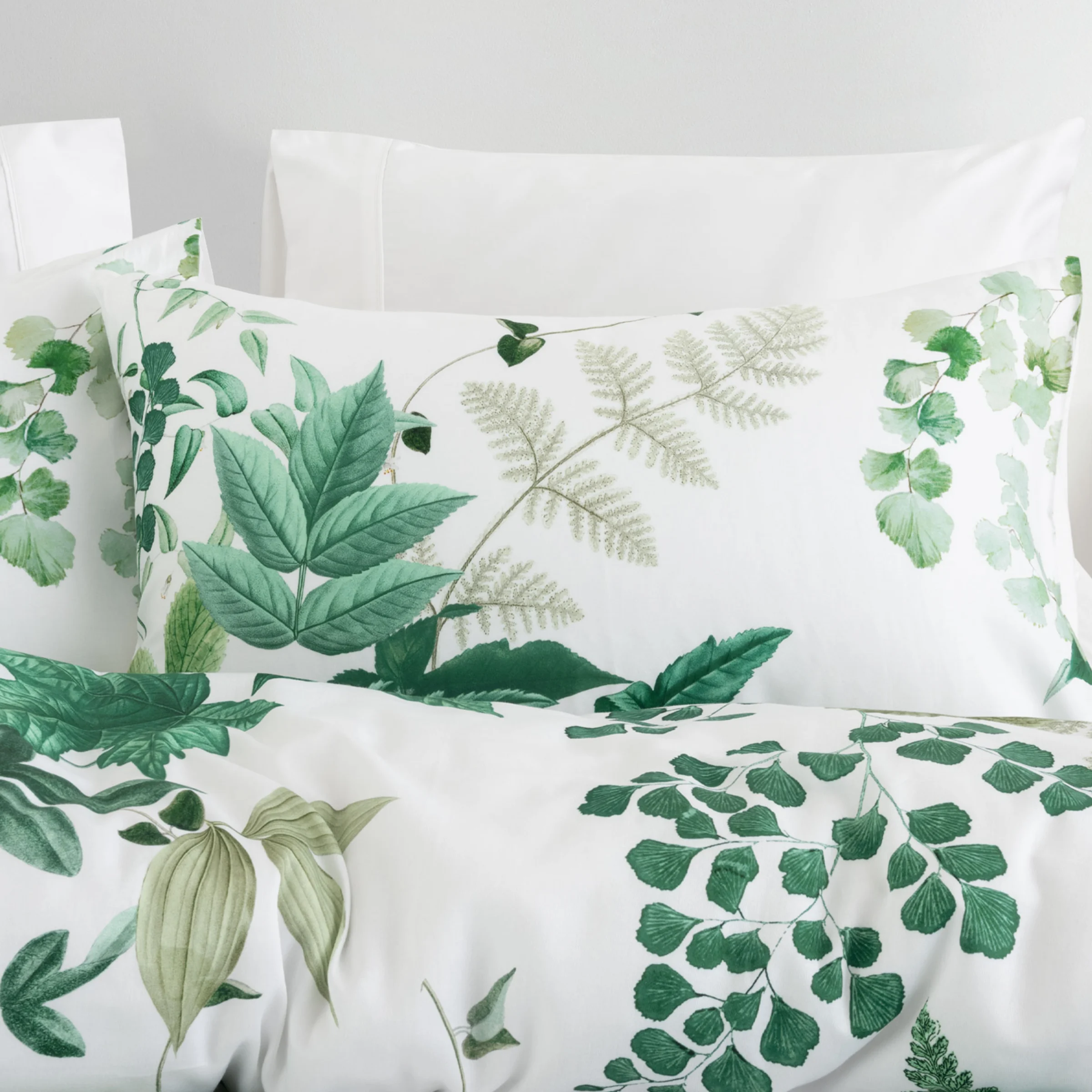 SAVONA Freya Duvet Cover Set, White, Queen