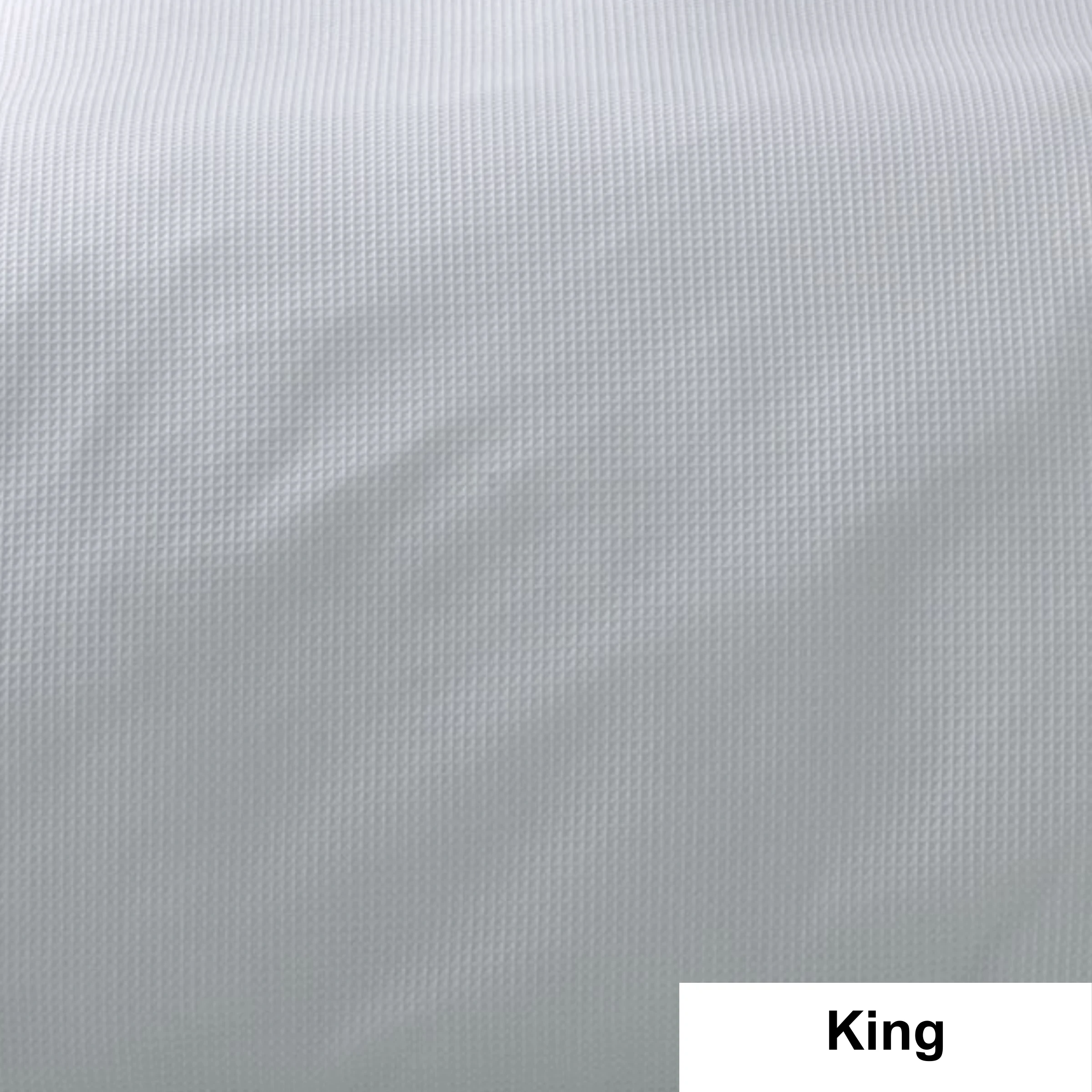 SAVONA Nova Duvet Cover Set, White, King