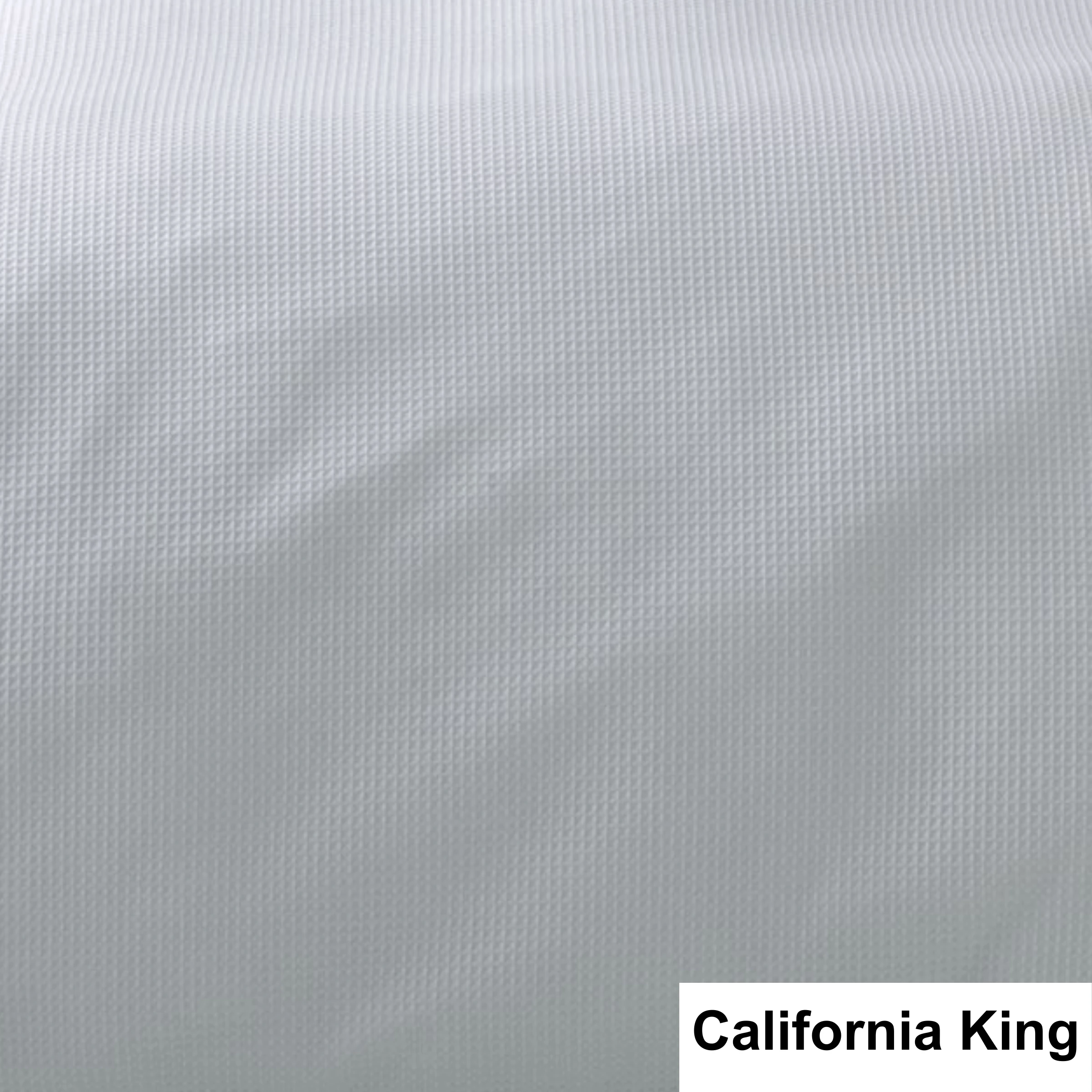 SAVONA Nova Duvet Cover Set, White, California King