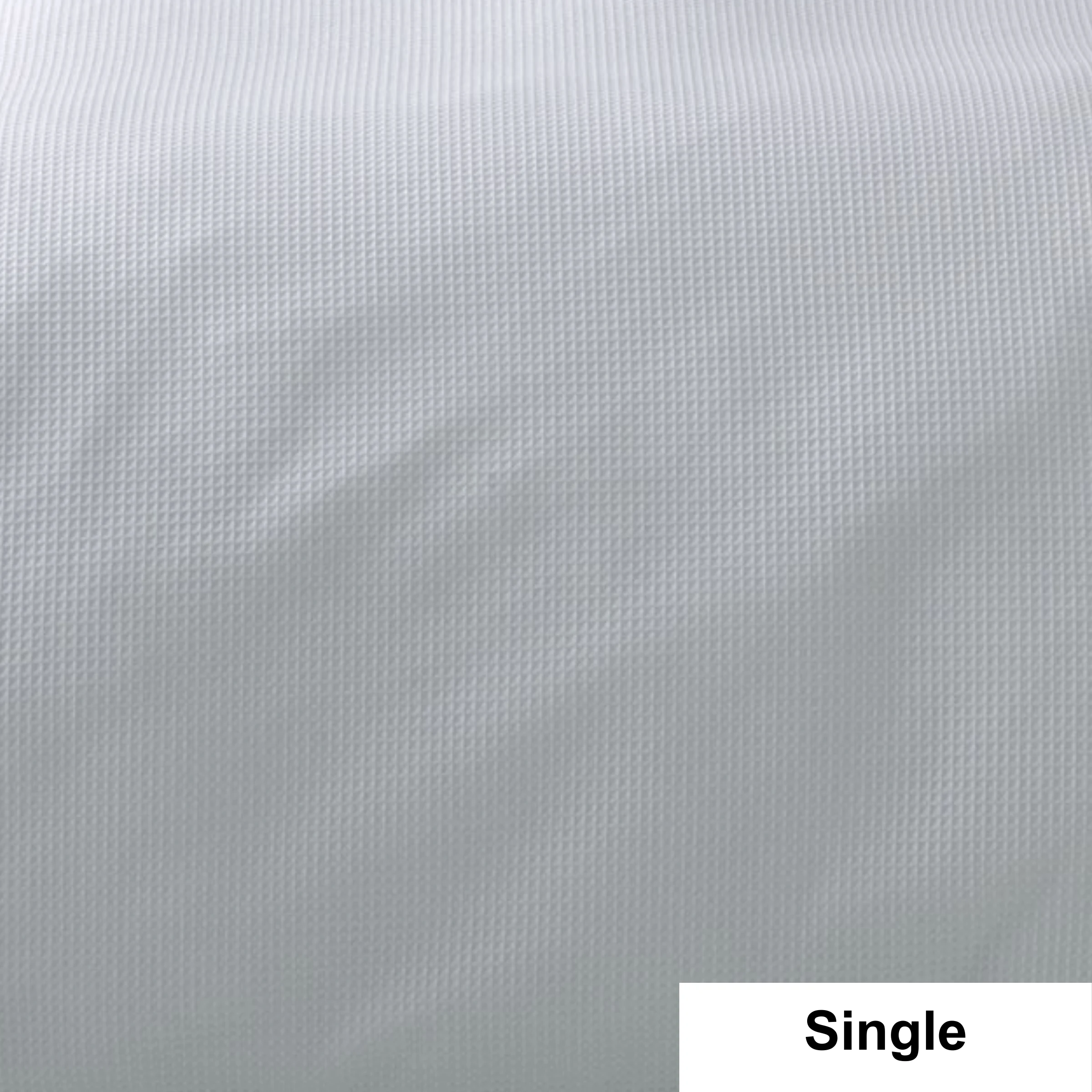 SAVONA Nova Duvet Cover Set, White, Single