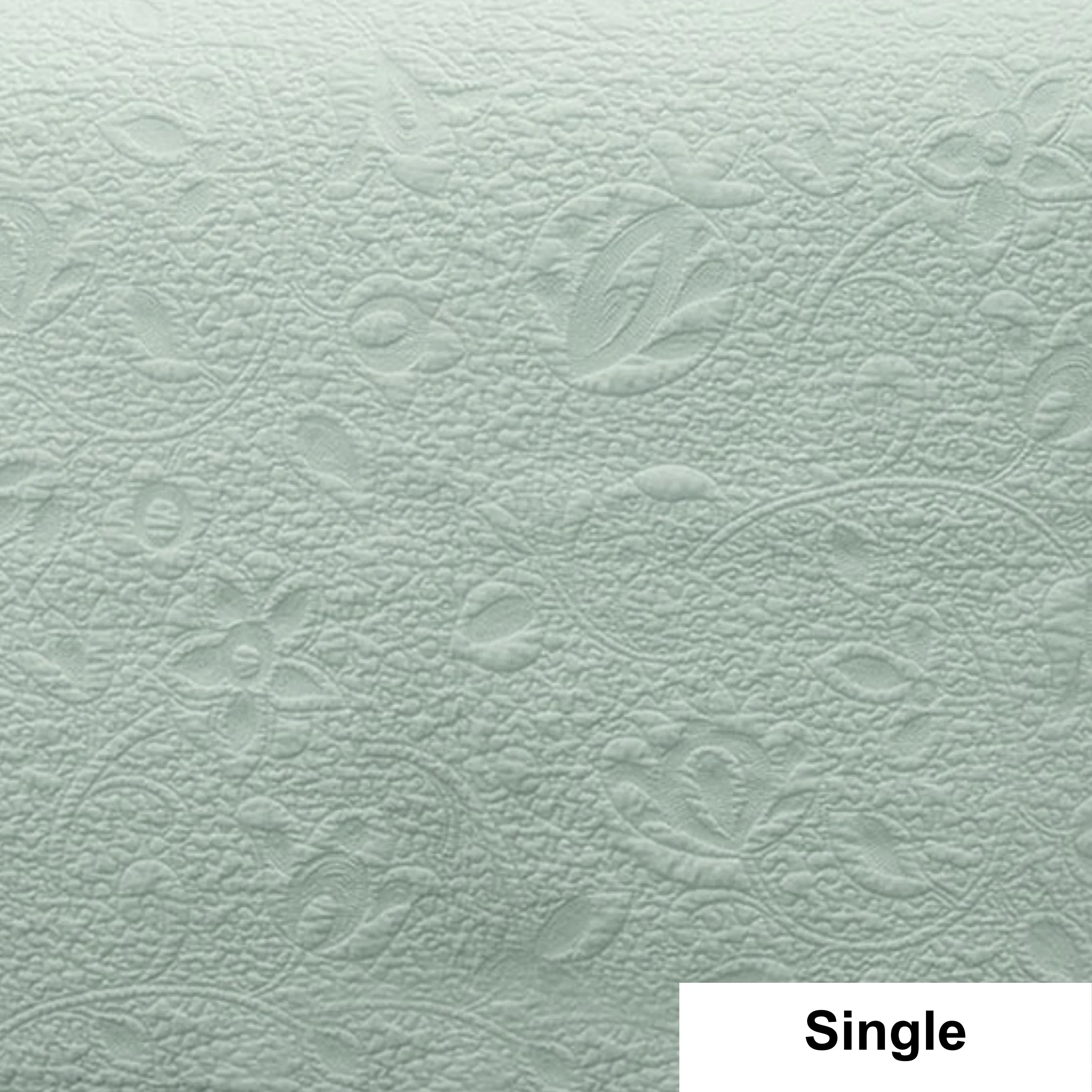 SAVONA Chantel Bedspread, Duckegg, Single