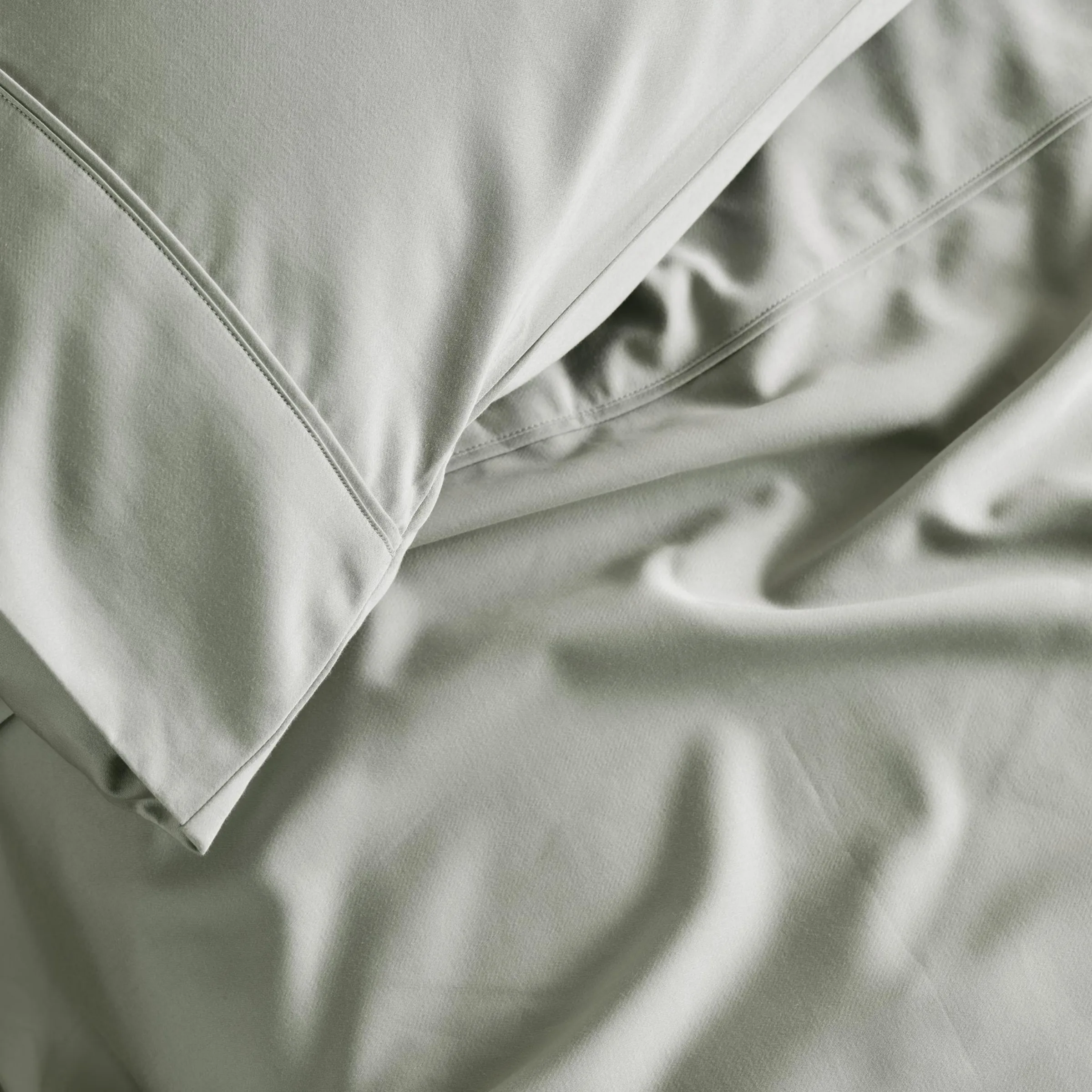 SAVONA 500T Bamboo Cotton Sheet Set, Silver, California King