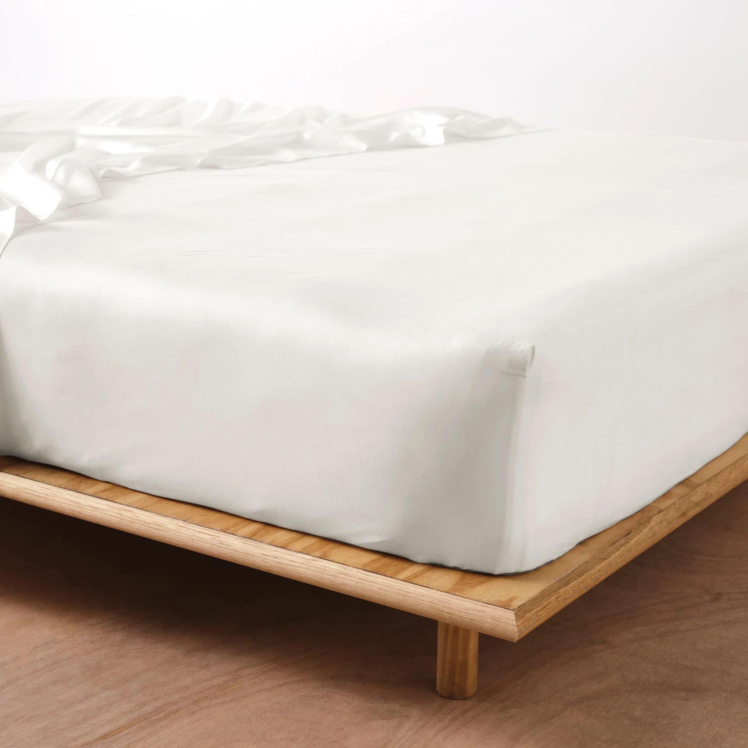 SAVONA 500T Bamboo Cotton Sheet Set, White, King