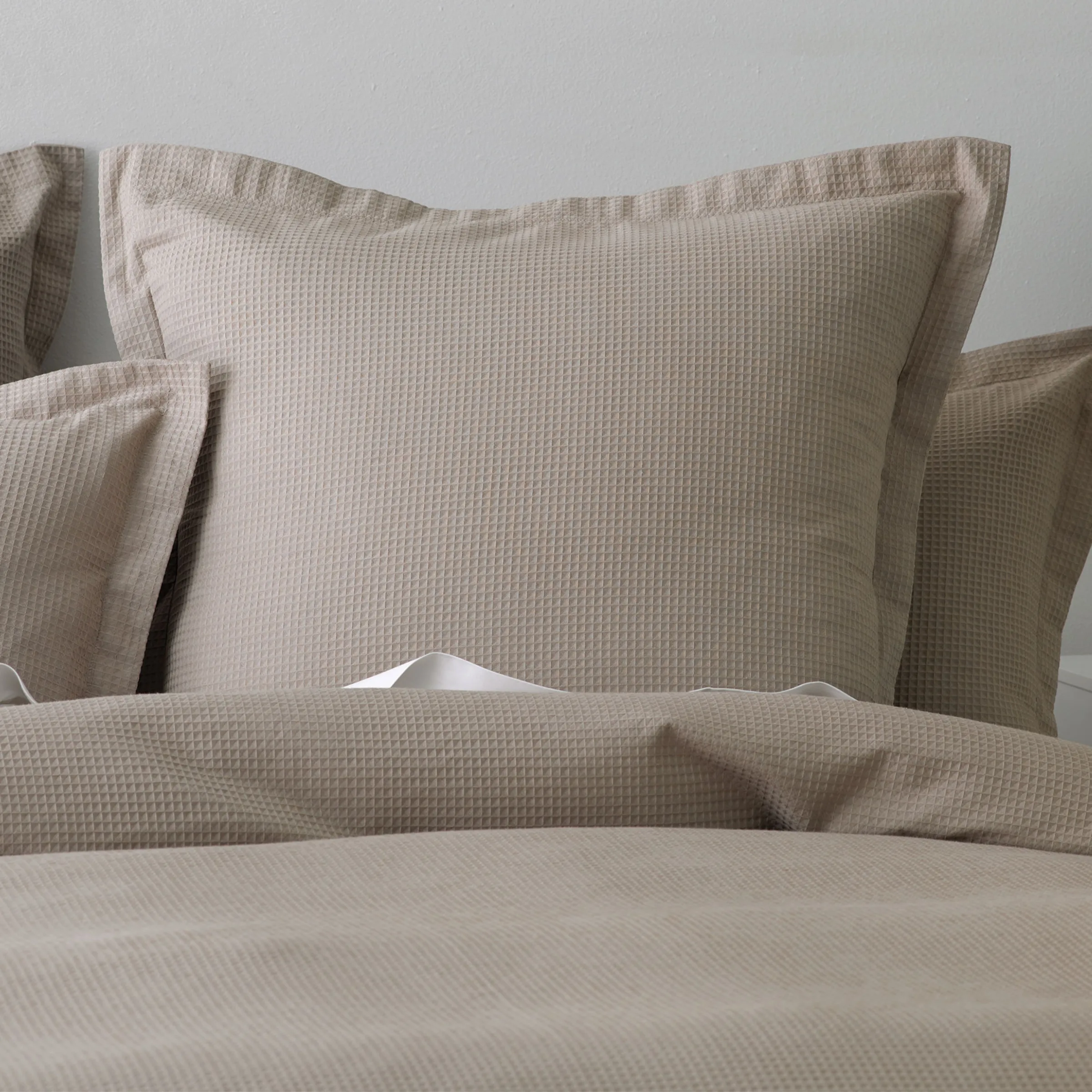 SAVONA Nova European Pillowcase, Taupe