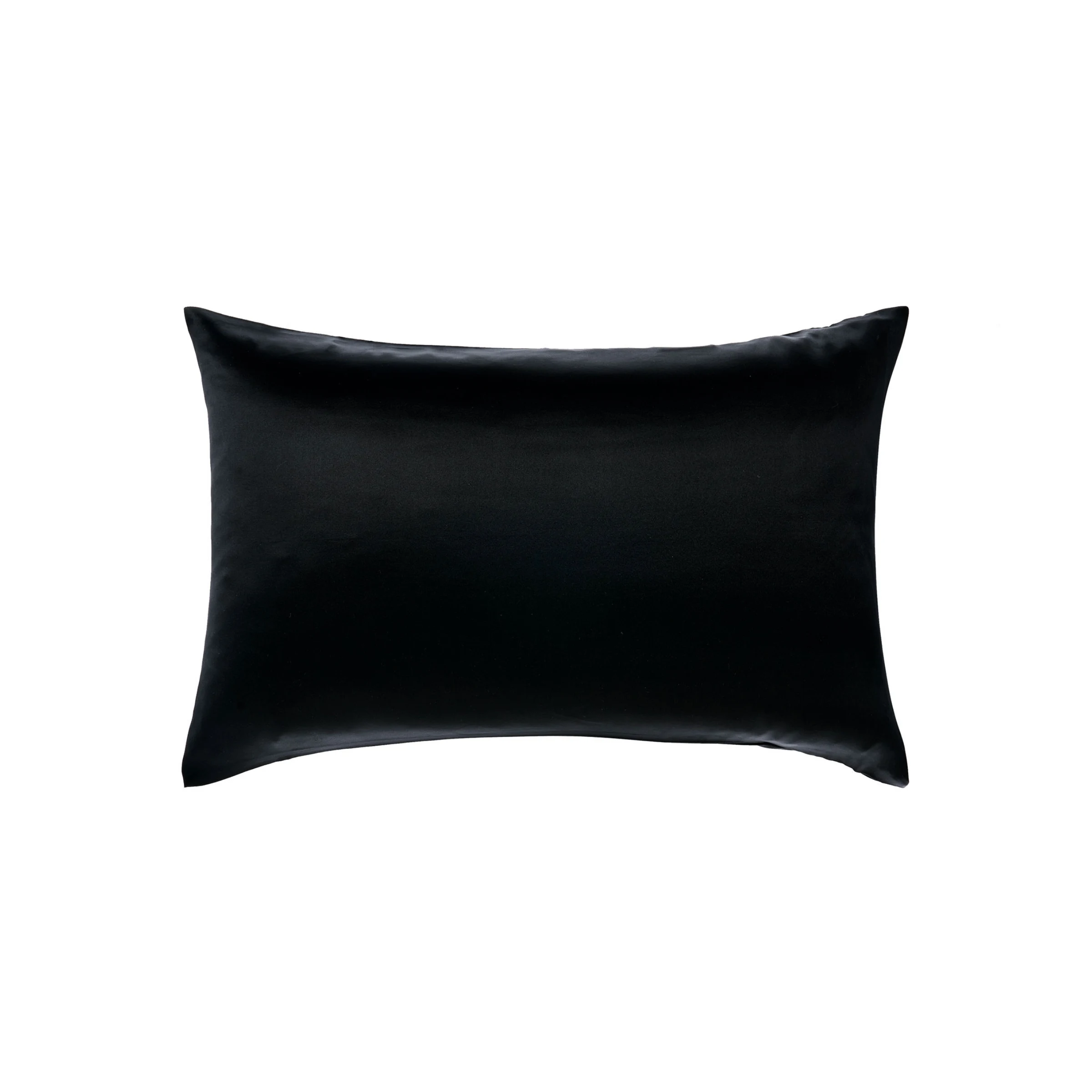 SAVONA Silk Pillowcase, Black, Standard