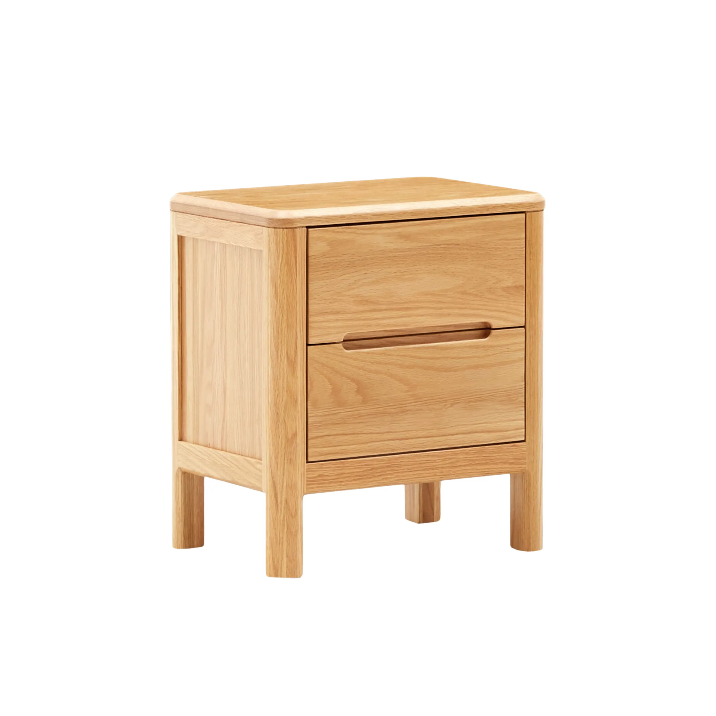 Solidwood Norway 3PCS Bedroom Set, 6-Drawer Lowboy