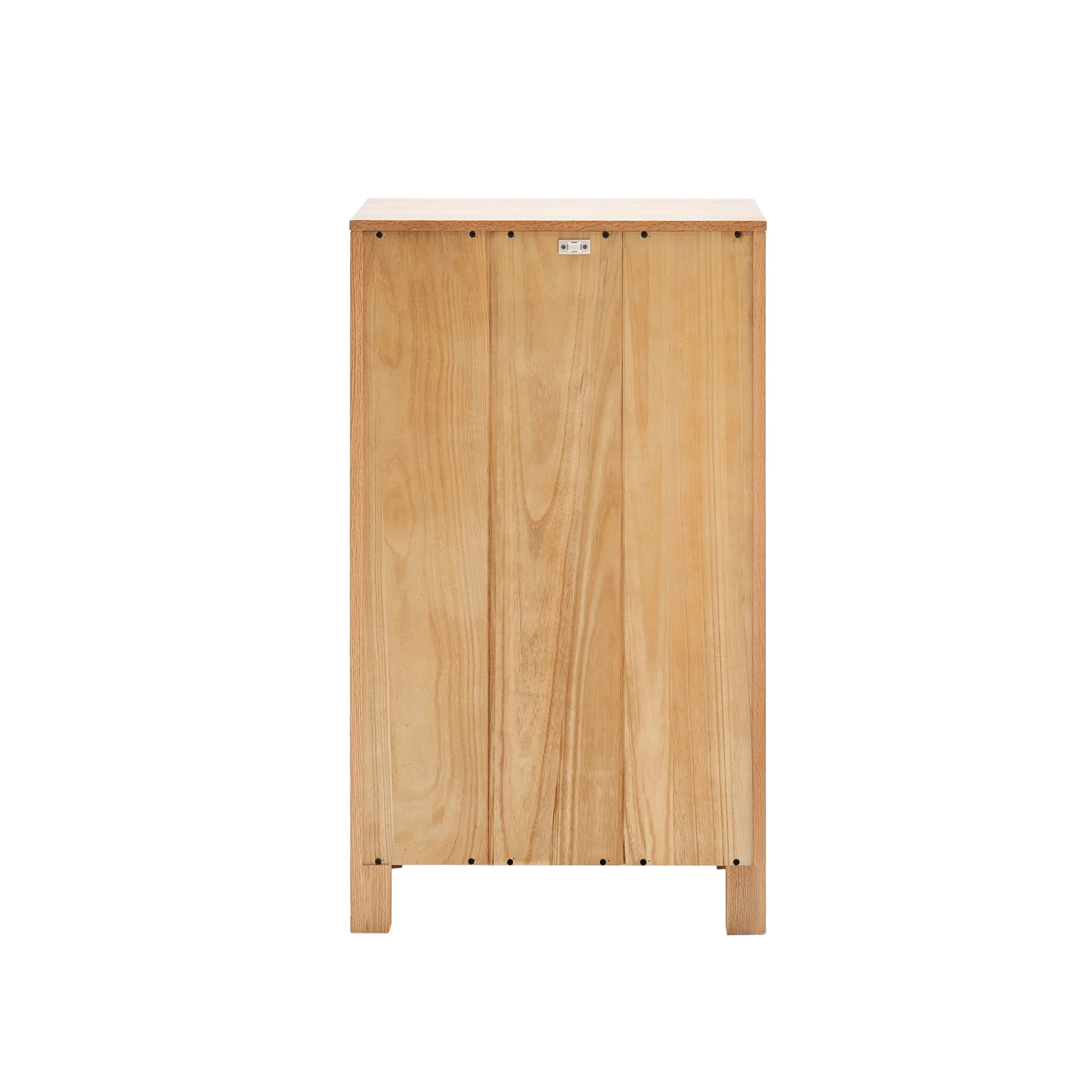 Solidwood Norway 3PCS Bedroom Set, 5-Drawer Tall Boy