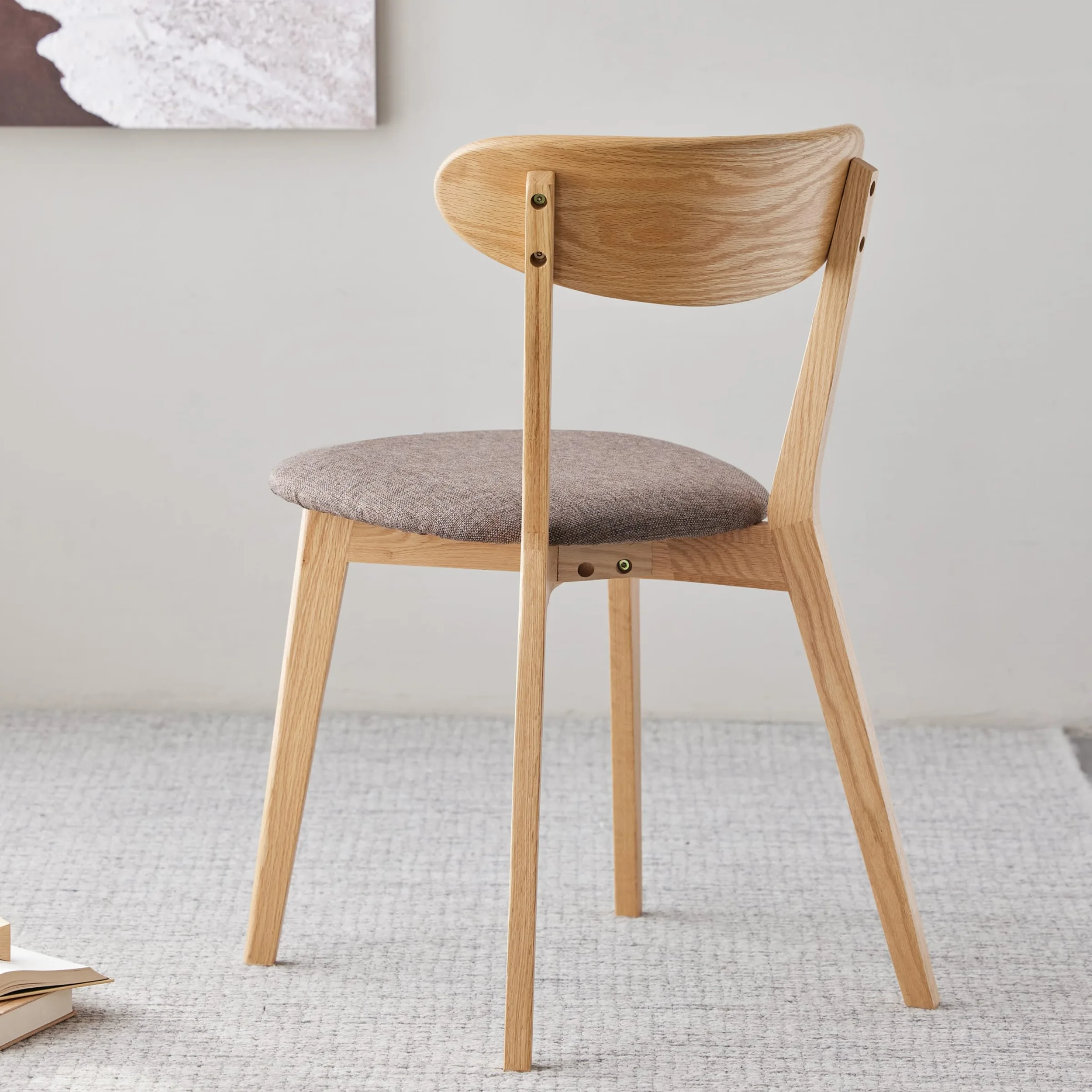 Solidwood Fuji 4PCS Dining Chair Set