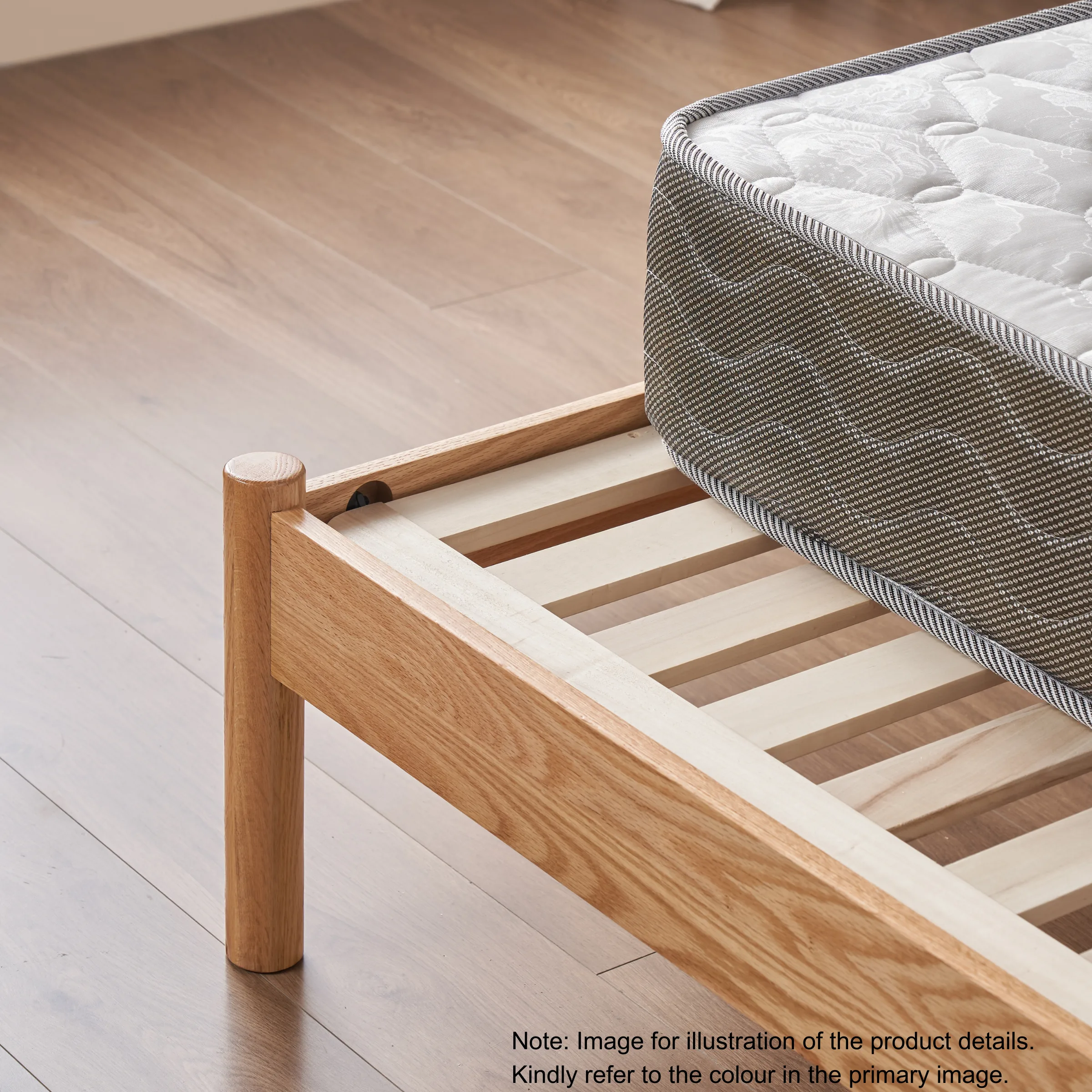 Solidwood Santa Rosa Super King Bed Frame, Walnut