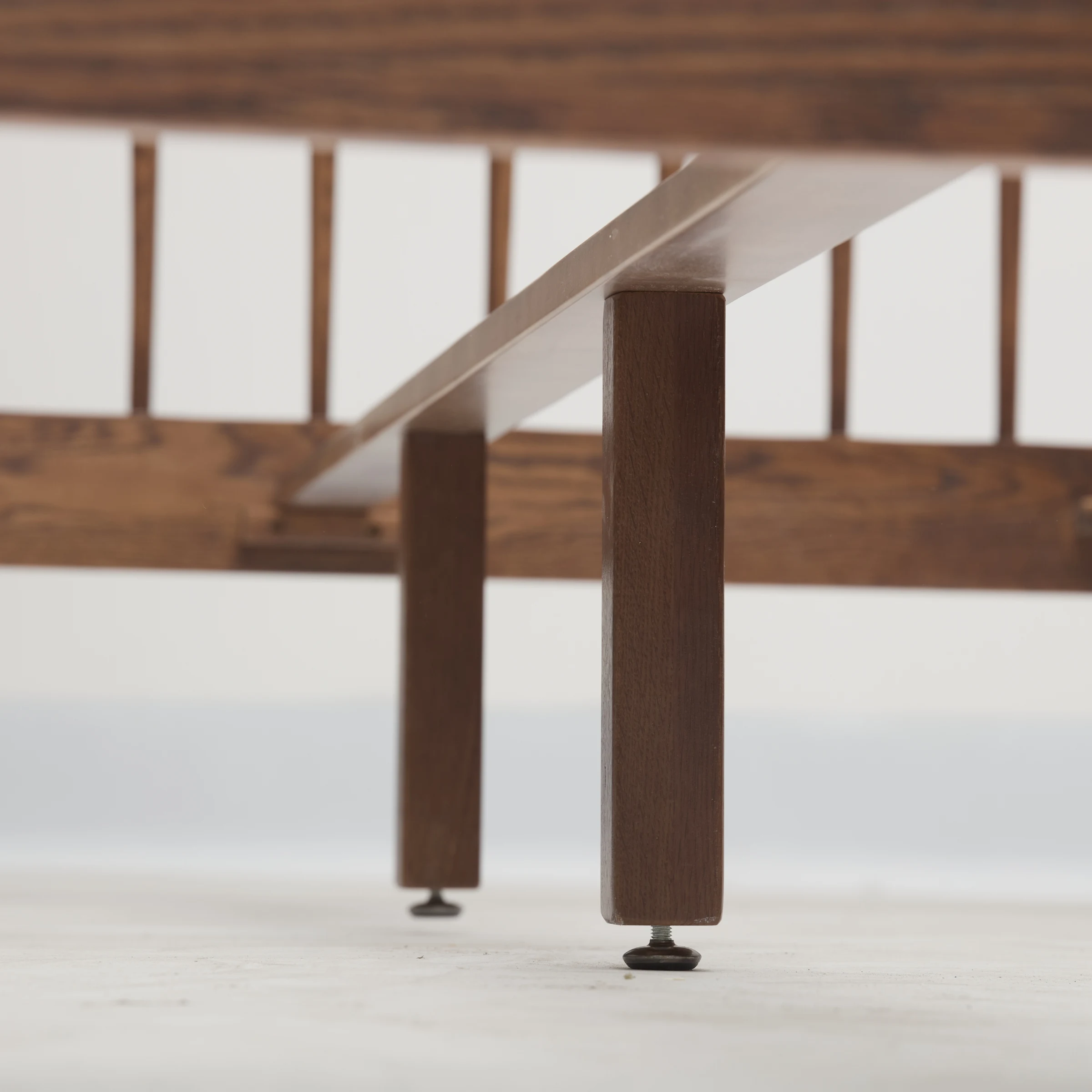 Solidwood Santa Rosa Super King Bed Frame, Walnut