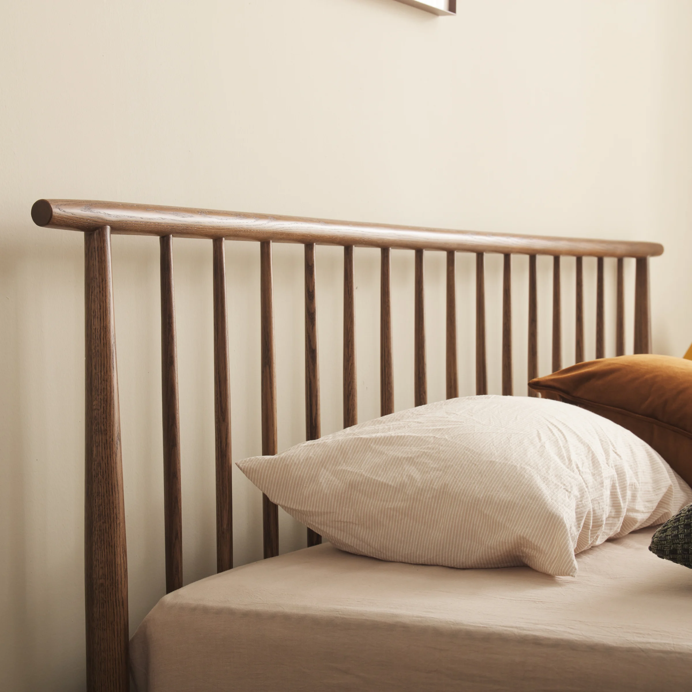 Solidwood Santa Rosa Small Double Bed Frame, Walnut