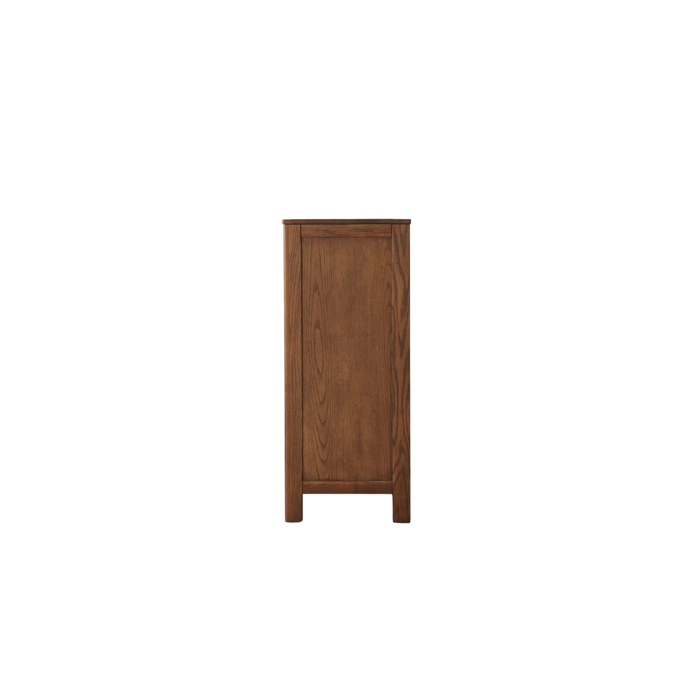 Solidwood Norway Chest of 6 Drawers, 120x40CM, Walnut