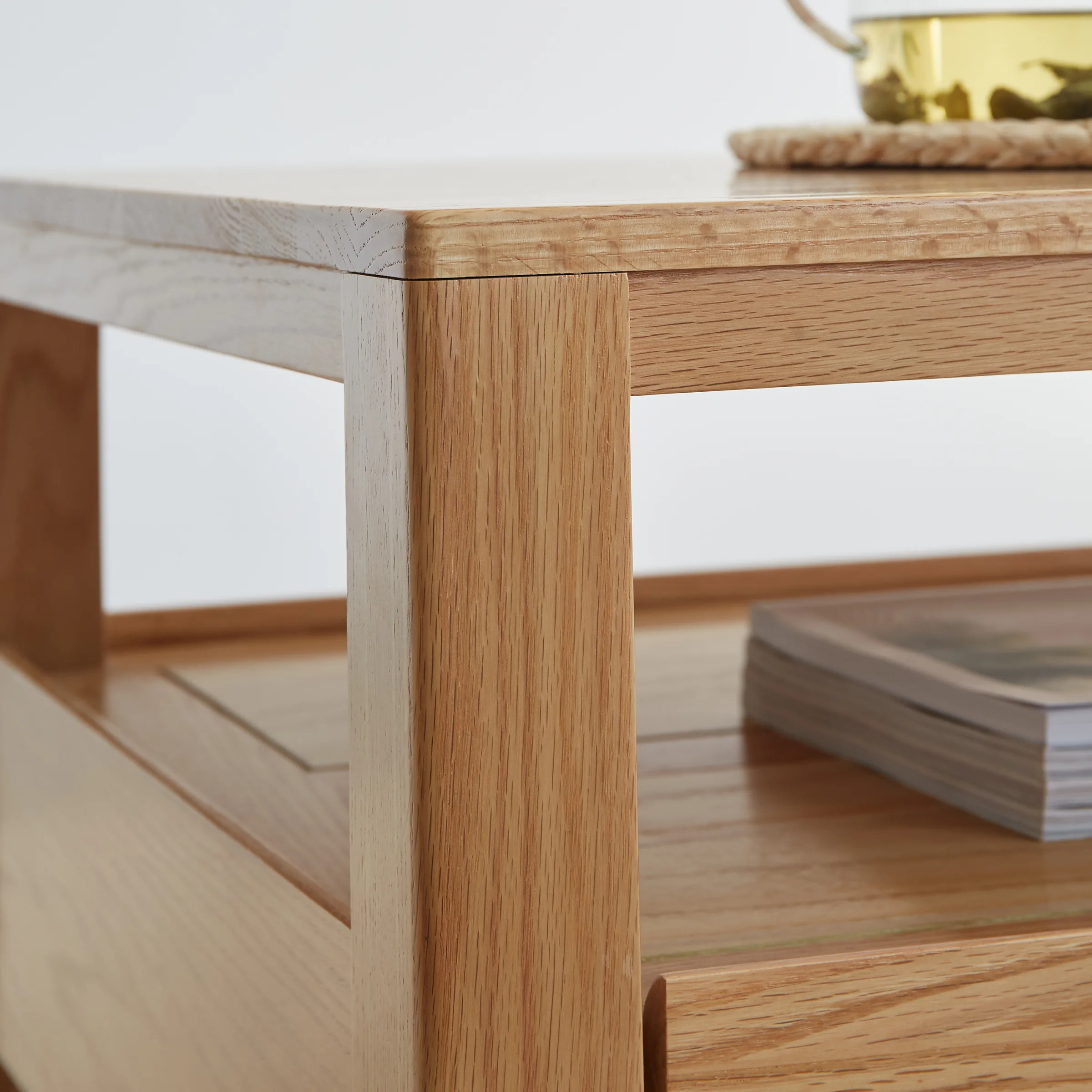 Solidwood Norway Coffee Table, 120x60cm