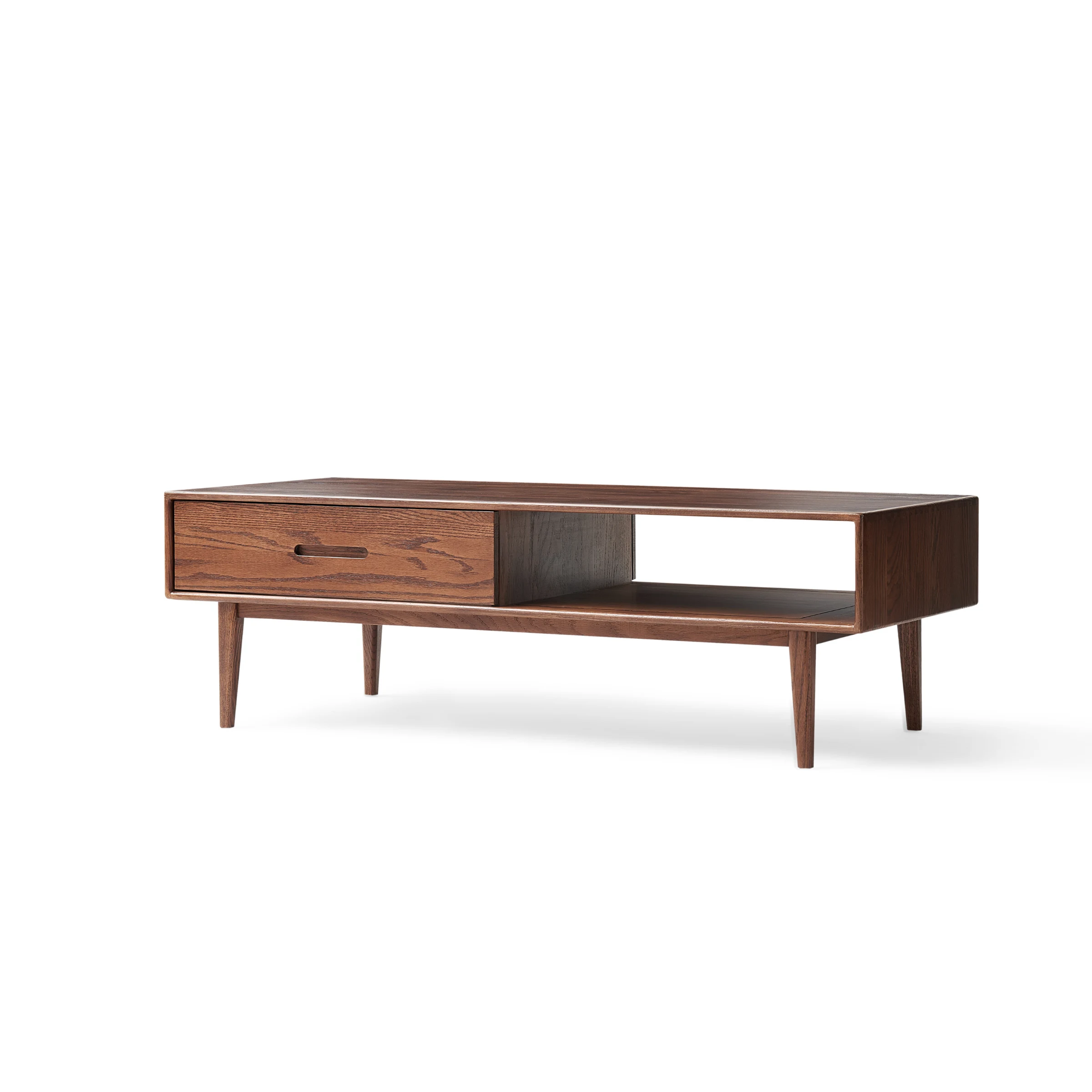 Solidwood Bailey Coffee Table, 1.2m, Walnut