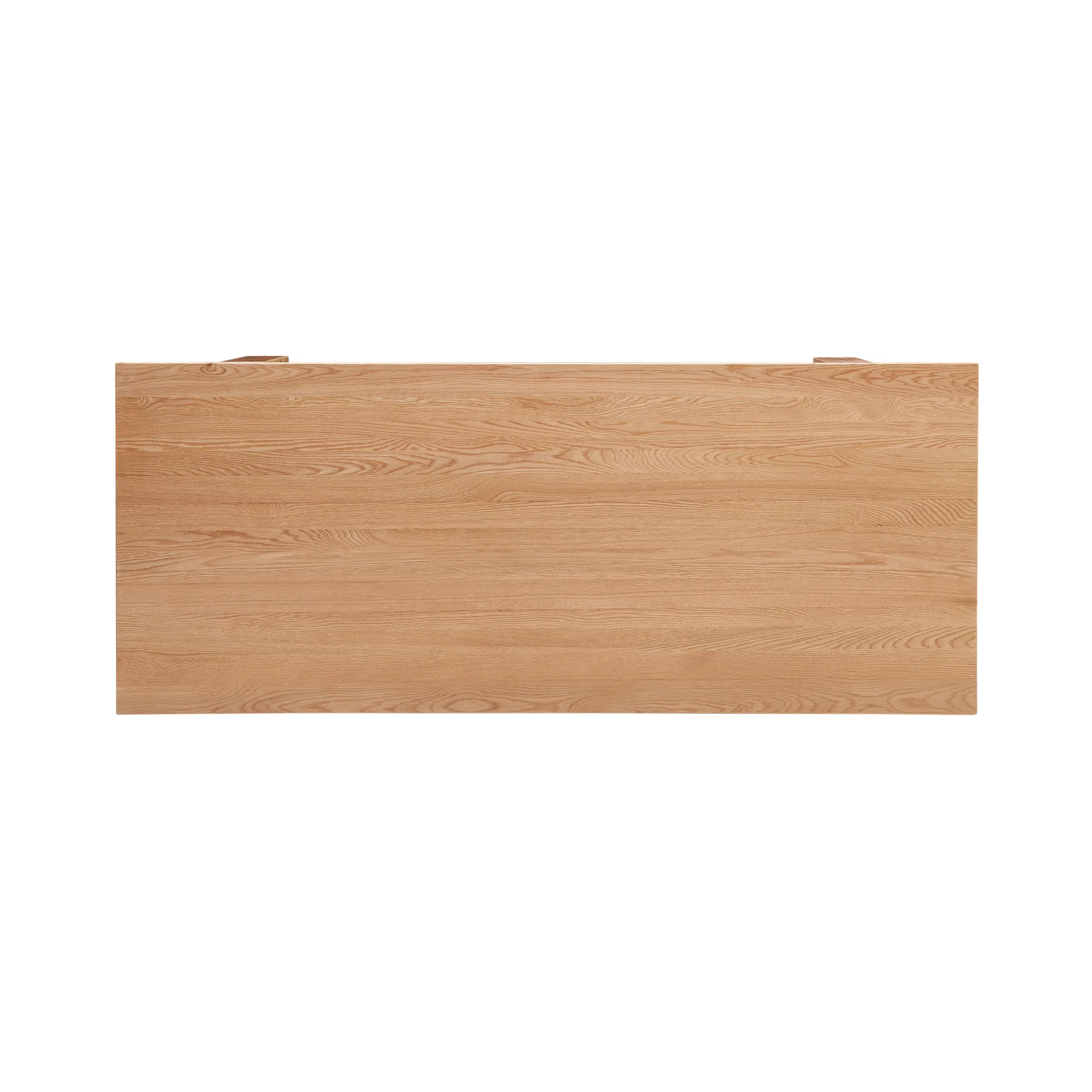 Solidwood Hemura Dining Table with Trestle Base, 2m