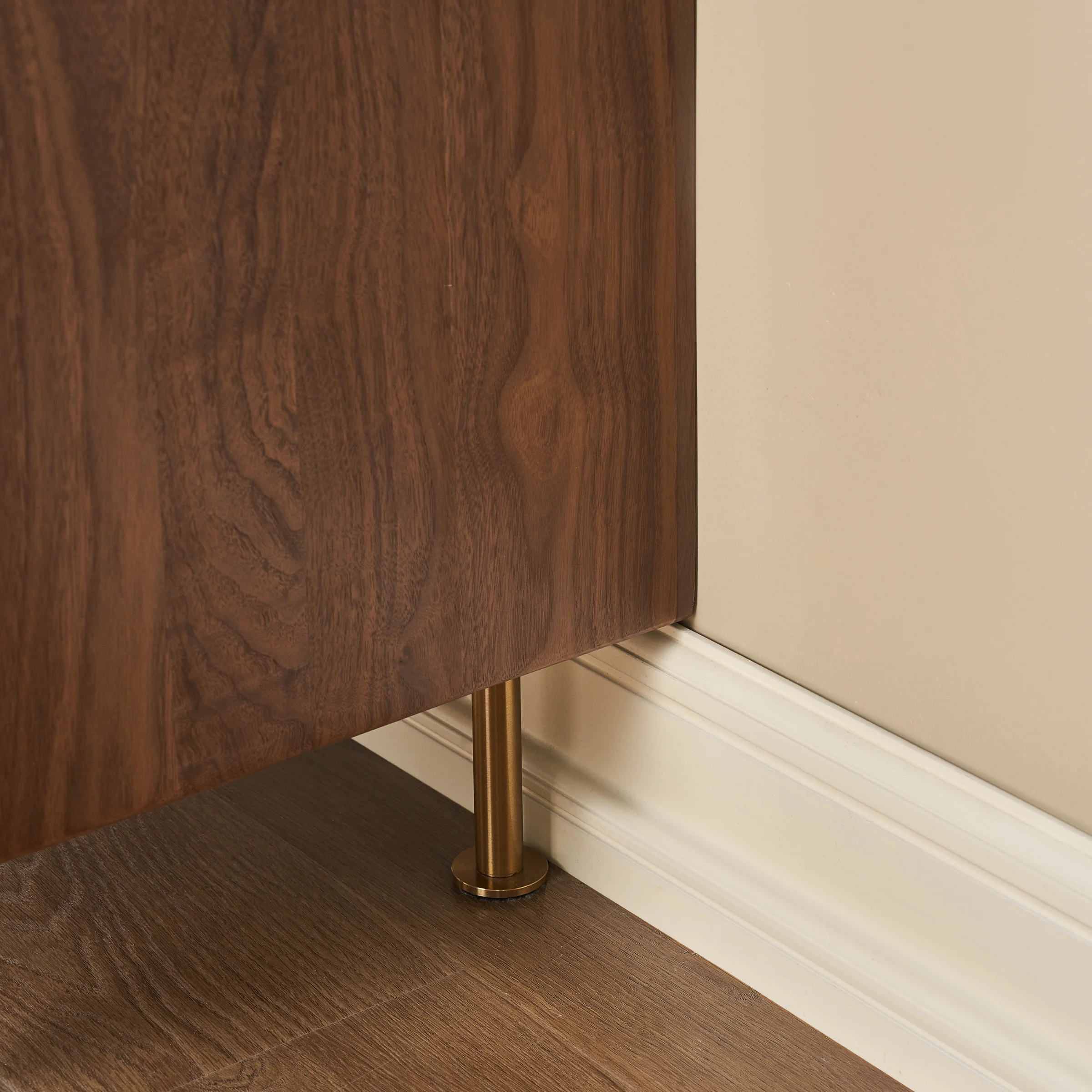 Solidwood Luxembourg Walnut Sideboard with Sintered Stone Top