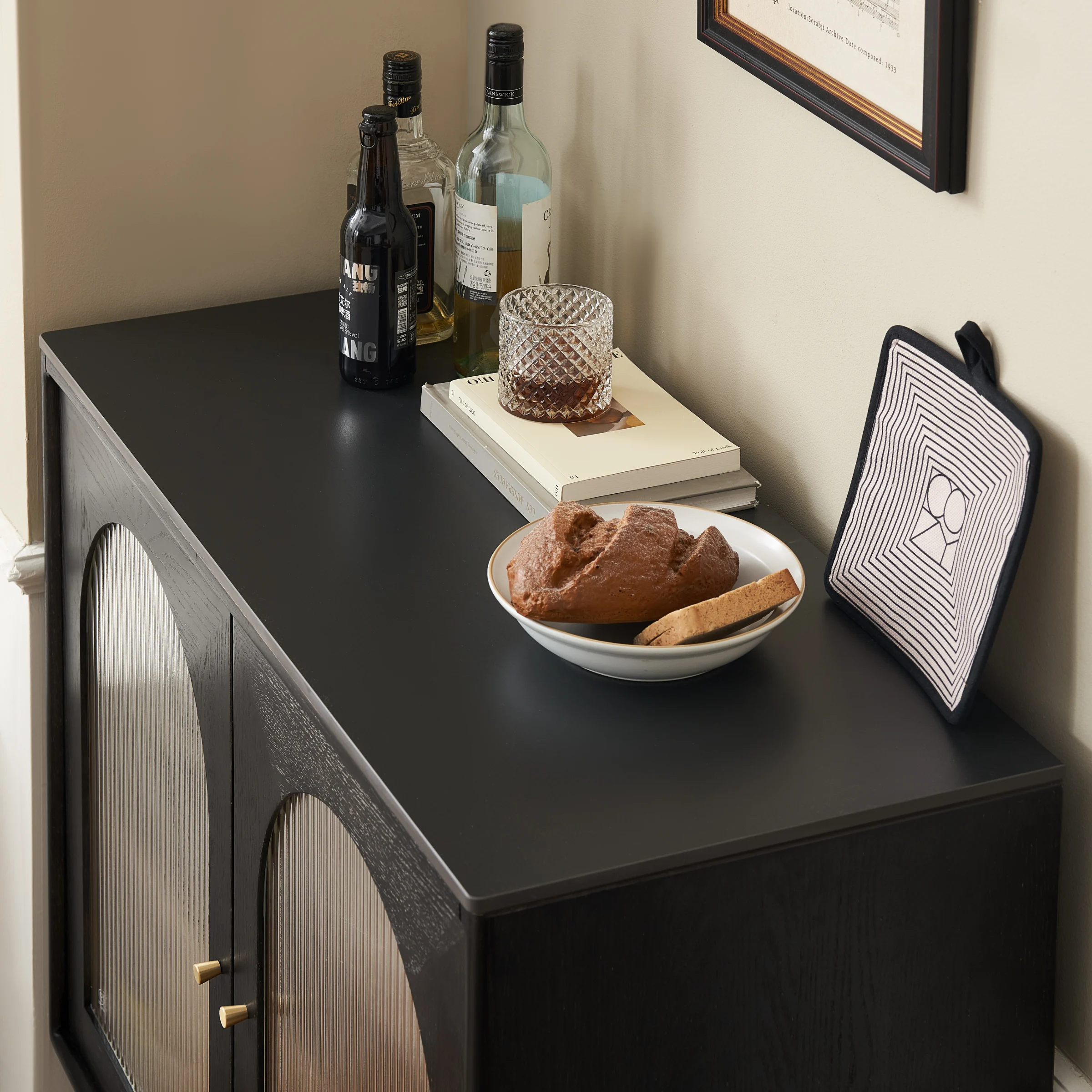 Solidwood Yelant Sideboard, 0.9m