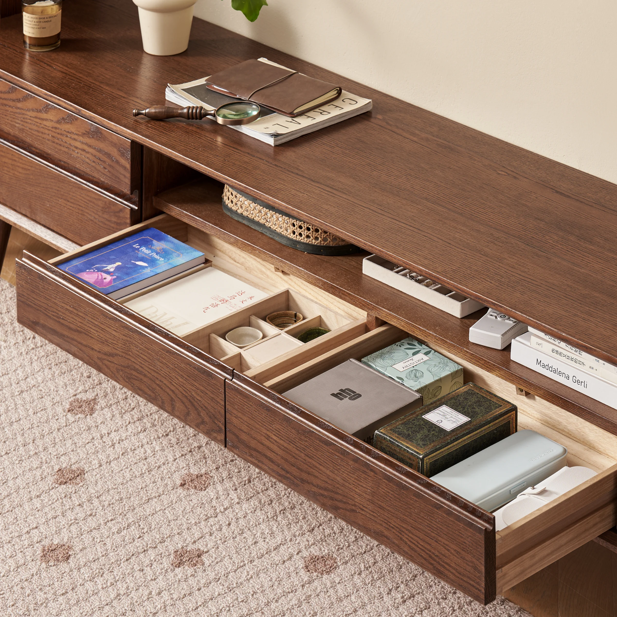 Solidwood Santa Rosa Entertainment Unit, 1.8m