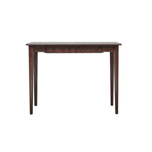 Solidwood Bailey Desk, A Drawer, 100x50CM, Walnut