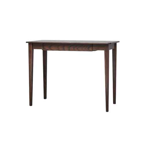 Solidwood Bailey Desk, A Drawer, 100x50CM, Walnut