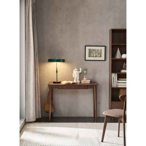 Solidwood Bailey Desk, A Drawer, 100x50CM, Walnut