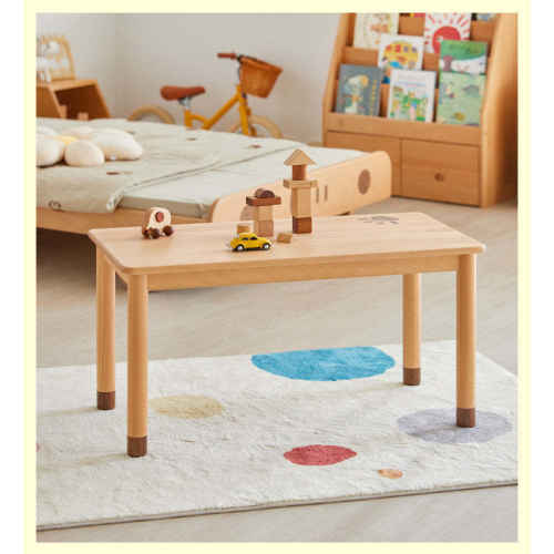 Solidwood Ayla Desk, 95x48CM, Beech