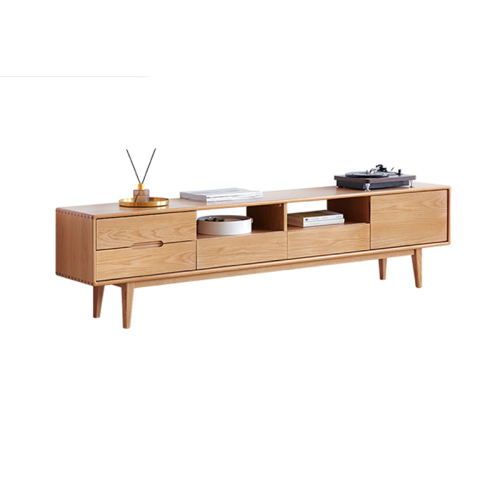 Solidwood Bailey TV Stand, 180x32x45CM, Oak