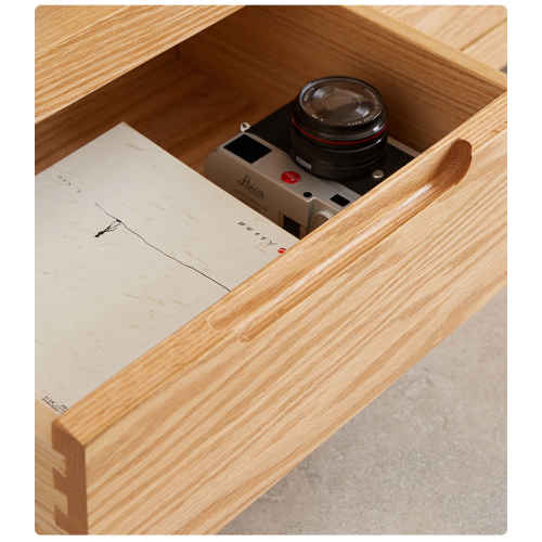 Solidwood Norway Bookcase, 55x32CM, Oak