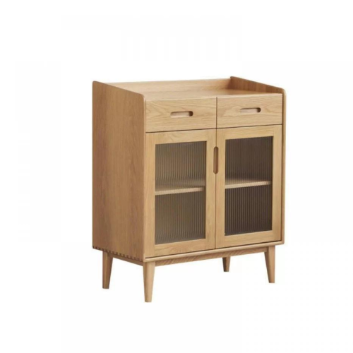 Solidwood Bailey Sideboard, 80x40x94CM, Oak