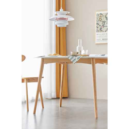 Solidwood Fuji Table, 120x74CM, Oak