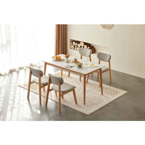 Solidwood Santa Rosa Table, 120x70CM, Oak