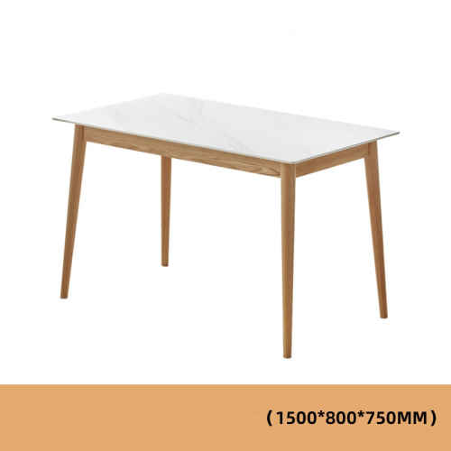 Solidwood Santa Rosa Table, 150x70CM, Oak