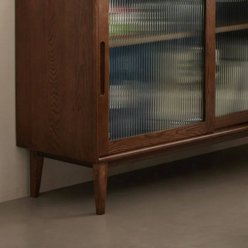 Solidwood Bailey Sideboard, 80x40x81CM, Black Walnut