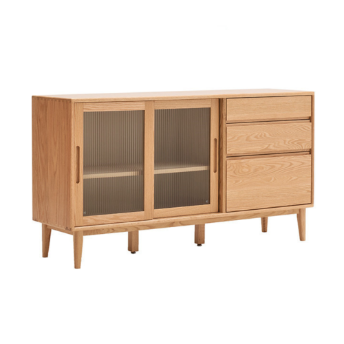 Solidwood Bailey Sideboard, 180x40x81CM, Oak