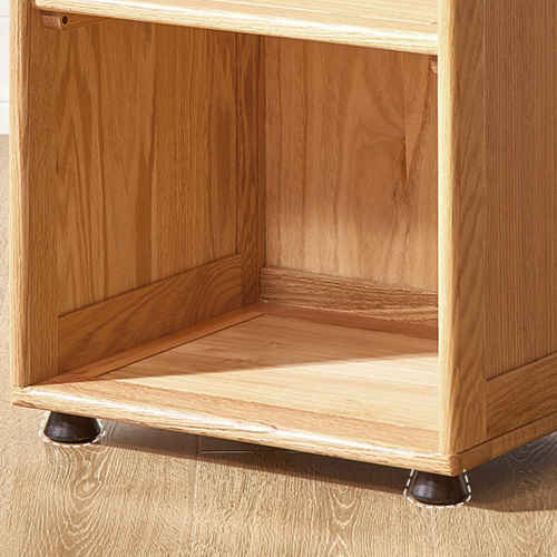 Solidwood Gleam Kids Combo Storage Shelf, 46x40x75cm, Oak