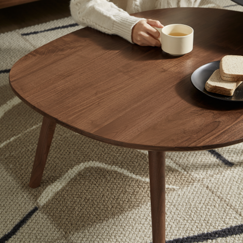 Solidwood Zephyr Walnut Coffee Table