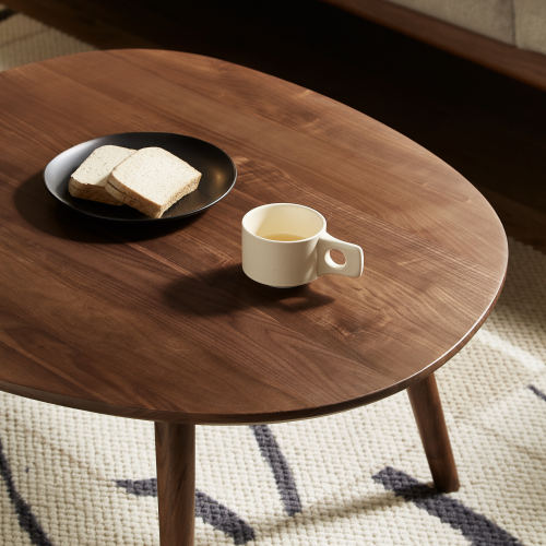 Solidwood Zephyr Walnut Coffee Table