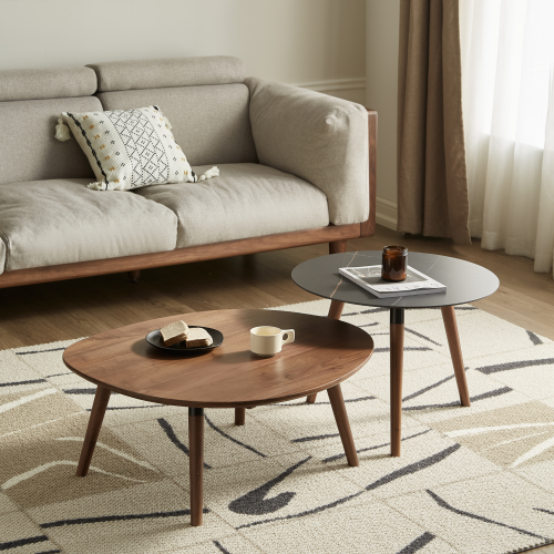 Solidwood Zephyr Coffee Table with Sintered Stone Top