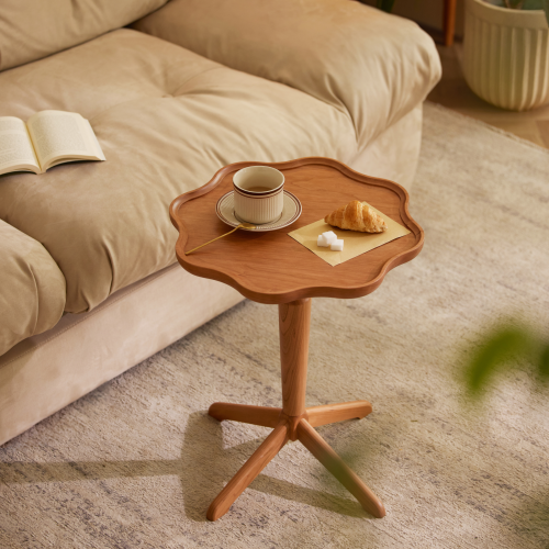 Solidwood Quartz Cherry Side Table