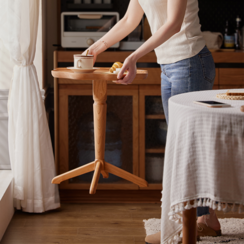 Solidwood Quartz Cherry Side Table