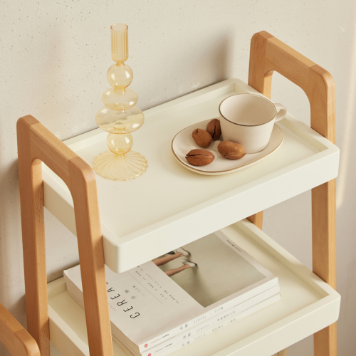 Solidwood Bailey Shelving Unit, 3-Tier