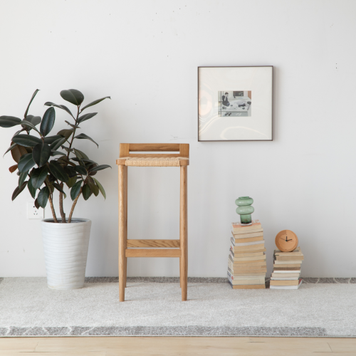 Solidwood Santa Rosa Rattan Bar Stool