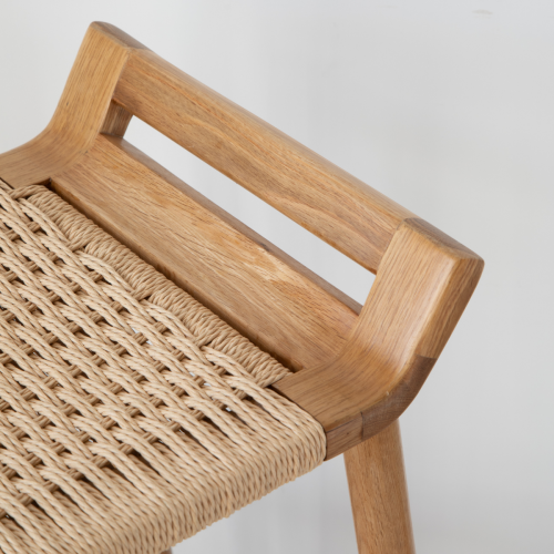 Solidwood Santa Rosa Rattan Bar Stool