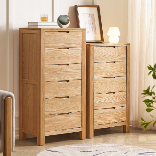 Solidwood Norway Chest of 5 drawers, 58x40x100cm